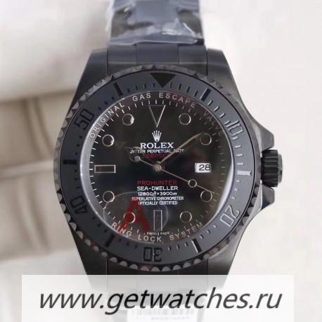 Best Price R01ex DEEPSEA Jacques Piccard 116660 BPF PVD Black Dial 2836